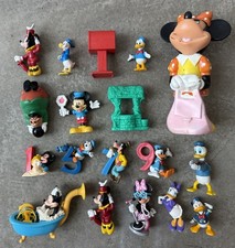 Disney Micky Mini Mouse 18 LOT Figures Cake Topper Viacom Donald Duck Club Goofy picture
