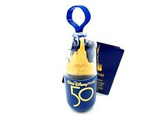 Walt Disney World Parks 50th Anniversary Castle Reusable Silicone Straw & Brush  picture