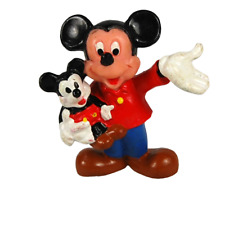 Walt Disney Mickey Mouse & Mini Mickey PVC Figure Applause  picture