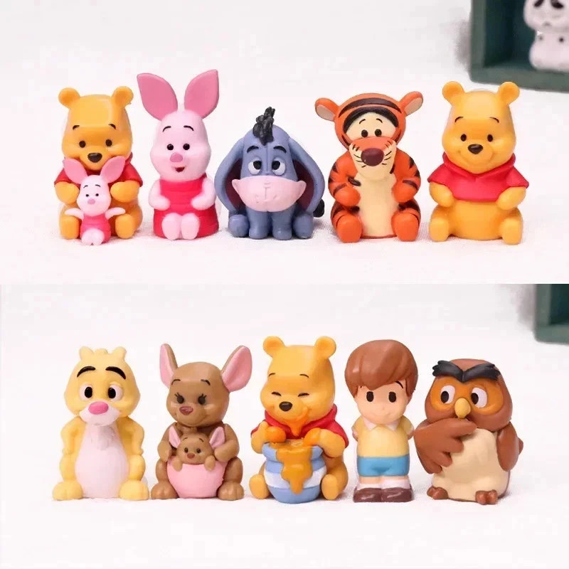 10Pcs Cartoon Bear Friends Action Figure Toy Set Kids Gift Collectible 10Pcs Cartoon Bear Friends Action Figure Toy Set Kids Gift Collectible