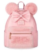 Minnie Mouse Loungefly Mini Backpack – Piglet Pink NWT picture