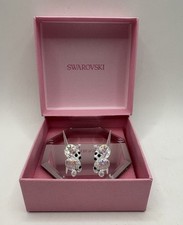 Swarovski 2 Mini Mouse Crystal Figurines with Mirror Made in Austria 3 PCS picture