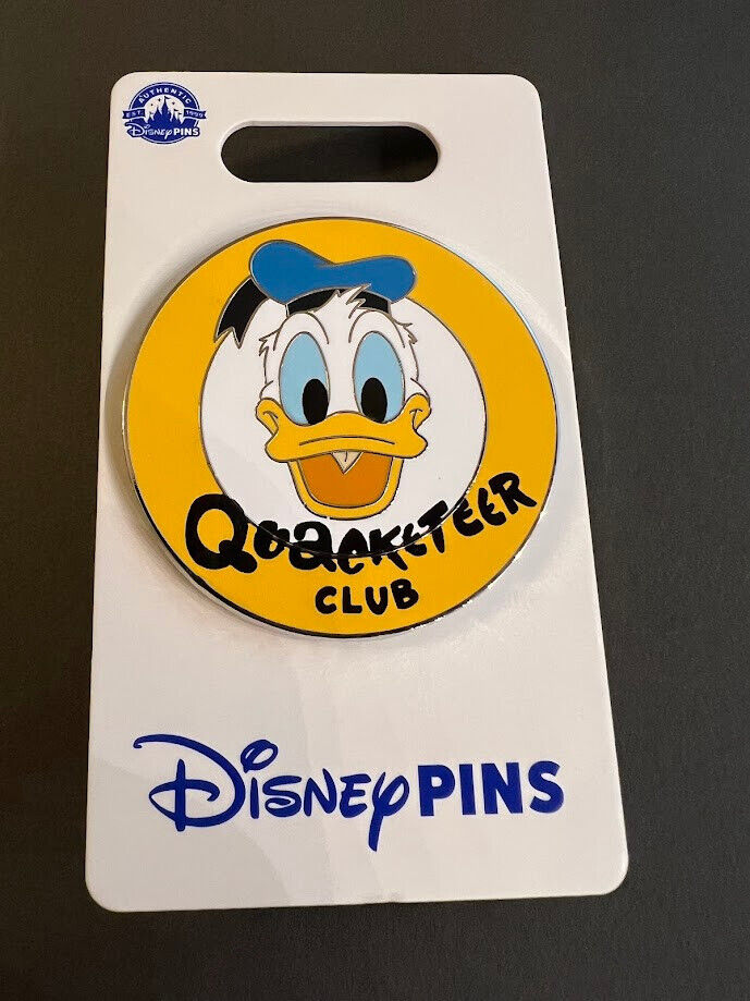 Disney Parks Donald Duck Quacketeer Club 2024 Pin Open Edition