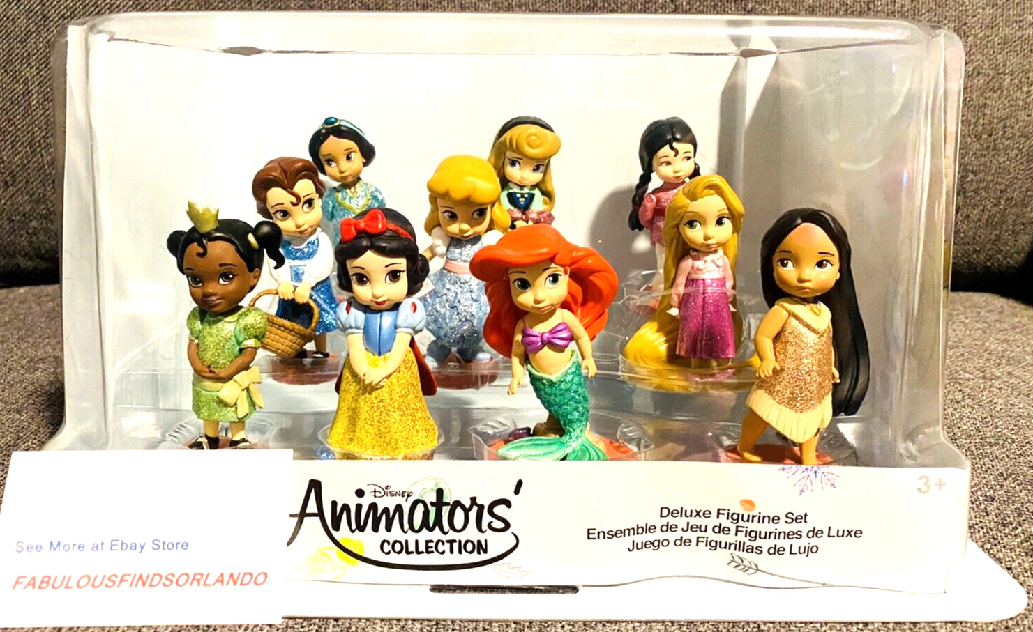 Disney Parks Animators Littles Princess Figures Princess Playset Toy Set NEW Disney Parks Animators Littles Princess Figures Princess Playset Toy Set NEW