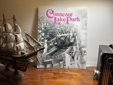Conneaut Lake Park Blue Streak Roller Coaster Photo Poster Print 1960s Amusement picture