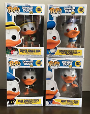 Funko Pop Disney Donald Duck 90th Anniversary Funko Pop Complete set of 4 picture