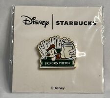 Disney + Starbucks Collectors Donald Duck Pin “Bring On The Day” picture