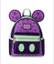 Disney Loungefly Mickey Mouse The Main Attraction Mini Backpack Mad Tea Party picture