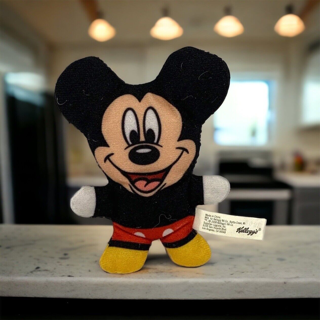 Disney Kellogg's Mickey Mouse Mini Stuffed Figure Stuffed Animal Collectible