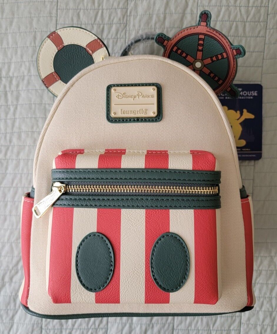 Mickey Mouse: The Main Attraction - Jungle Cruise Loungefly Mini Backpack