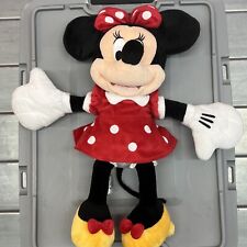 Mini Mouse Disney Store Exclusive Plush Red Polka Dot Dress Plush 18 Inches picture