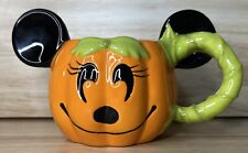 Disney Parks Mini Mouse Happy Halloween Pumpkin Mini Mug picture