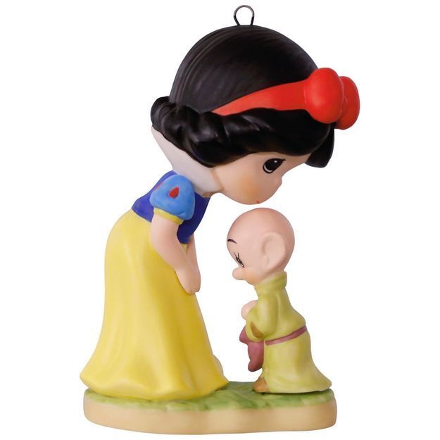Hallmark 2017 Snow White and Dopey Disney Precious Moments Porcelain Ornament