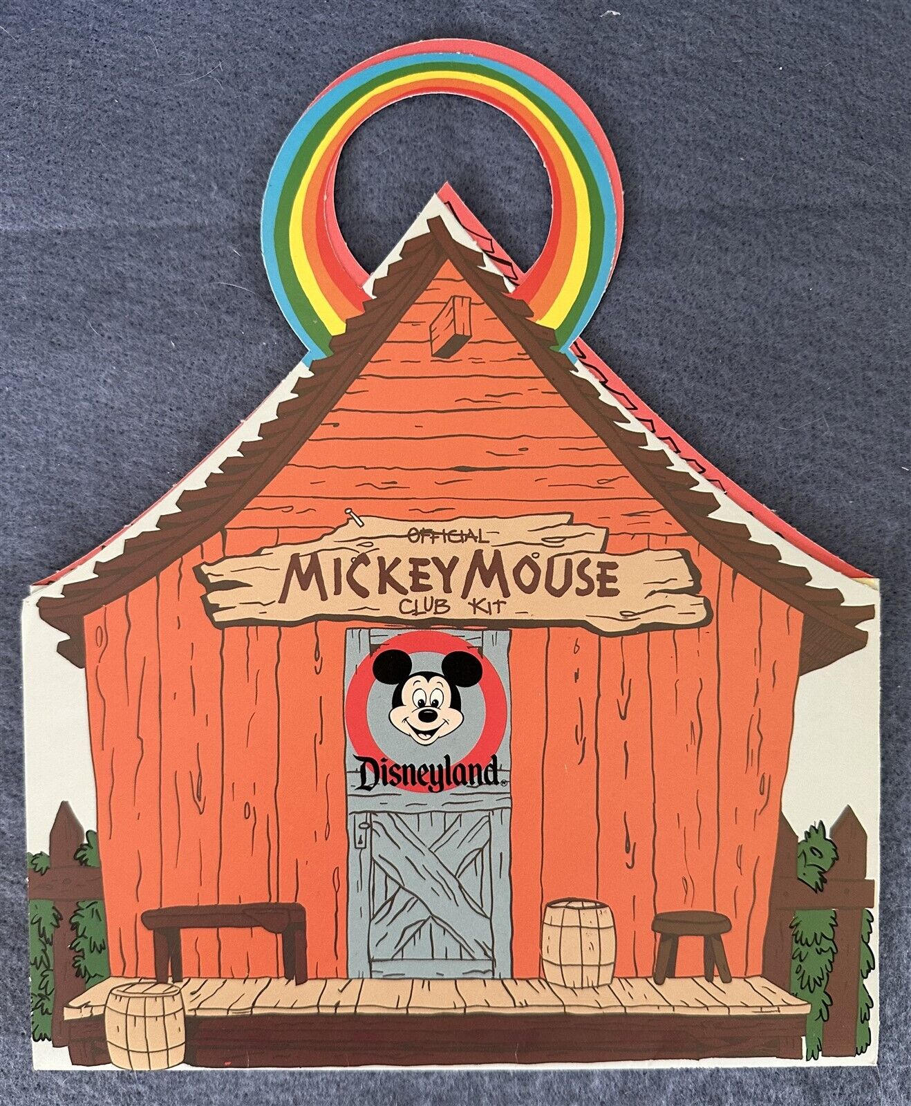 Disneyland WDP OFFICIAL MICKEY MOUSE CLUB KIT 1985 Mint Unused