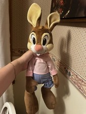 Disney Parks Brer Rabbit Plush Splash Mountain Brown Bunny Ride Zippadee picture