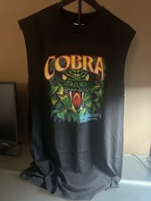 Kings Island King Cobra Vintage Roller Coaster Shirt Size XL New Ultra Rare picture