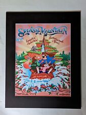 Splash Mountain Walt Disney World Attraction WDW Poster with Matte 11x14 picture