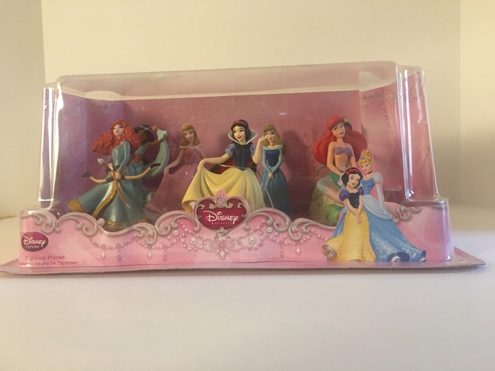 Disney Store (Disney Princess Collection) 7 Piece Figurine Set - NEW