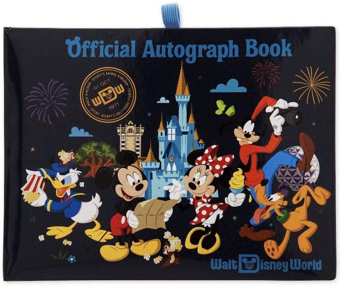 Walt Disney World Mickey Mouse & Friends Official Autograph Book Sealed New