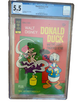 Donald Duck Gold Key 5/72, #143 cgc 5.5 Graded Comic. picture