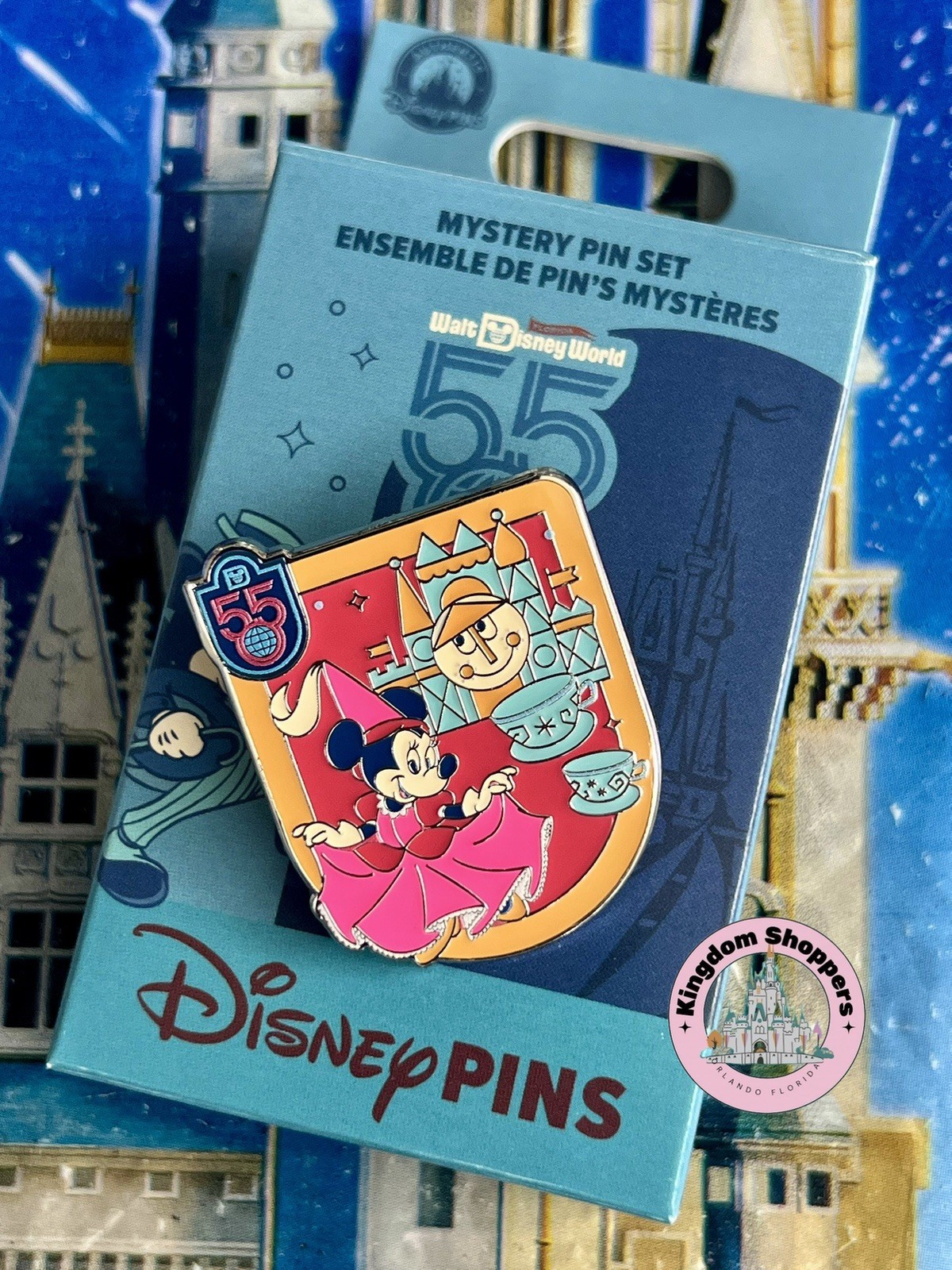 2026 Walt Disney World Parks 55 55th Anniversary Mystery Pin Minnie Mouse ONLY 2026 Walt Disney World Parks 55 55th Anniversary Mystery Pin Minnie Mouse ONLY