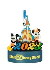 Disney Walt Disney World 2023 Mickey Minnie Light Up Christmas Ornament New Tag picture