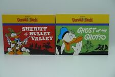DONALD DUCK - SHERIFF OF BULLET VALLEY & GHOST OF THE GROTTO - LOT OF TWO BOOKS picture