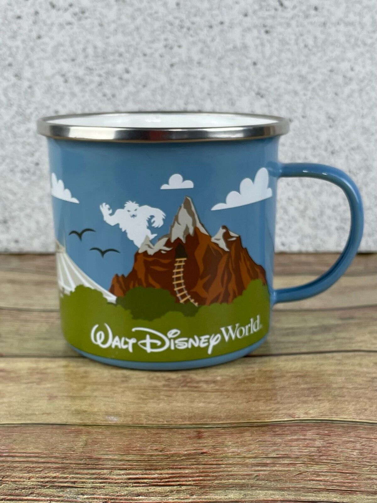 Walt Disney World The Mountains are Calling Coffee Mug Cup Splash Space Mountain