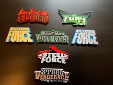 Roller Coaster Logo Magnet 3D Printed Fridge Magnet El Toro Fury 325 Steel Force picture