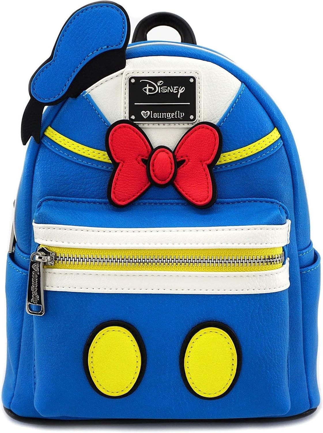 Loungefly Disney Donald Duck Faux Leather Mini Backpack Standard NEW Loungefly Disney Donald Duck Faux Leather Mini Backpack Standard NEW