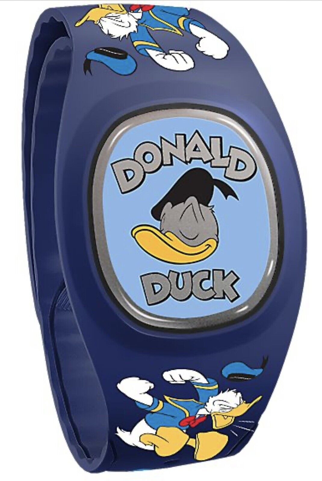 Disney Parks Classic Donald Duck Expressions Blue Magicband Plus Unlinked - NEW