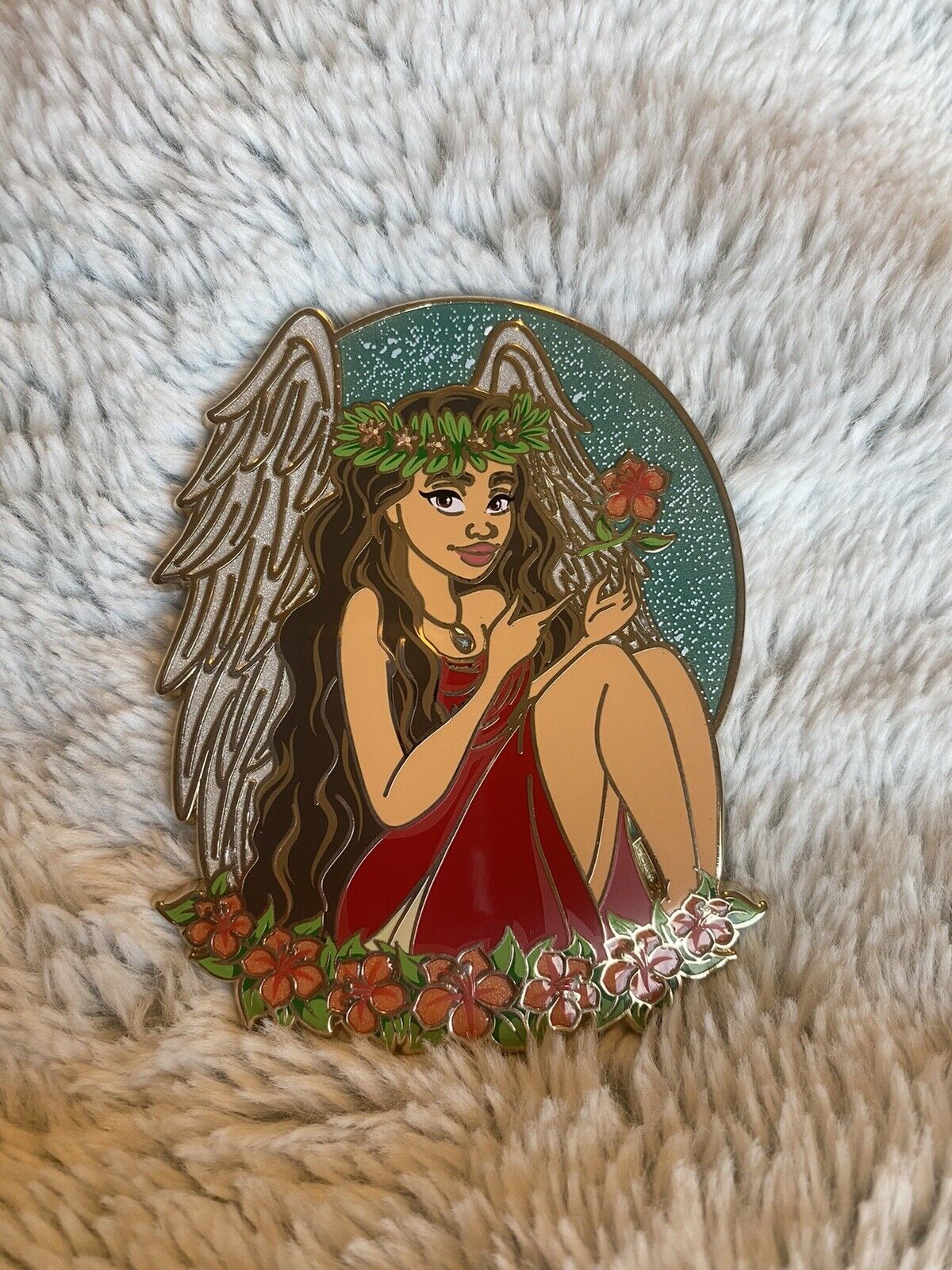Touch By An Angel Moana Disney Kriss Fantasy Pin LE 35