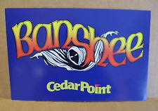 Cedar Point Amusement Park 1996 Banshee Roller Coaster Advertising Mailer MANTIS picture