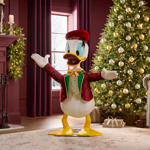 4 FT Animated Interactive Holiday Donald Duck 4 FT Animated Interactive Holiday Donald Duck