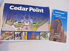 2018 ~ Cedar Point Amusement Park Map & Brochure  Steel Vengeance Roller Coaster picture