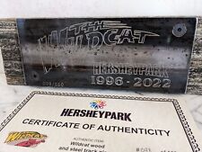 Hersheypark Wildcat Roller Coaster Wood STEEL track Limited Edition rare 098/160 picture