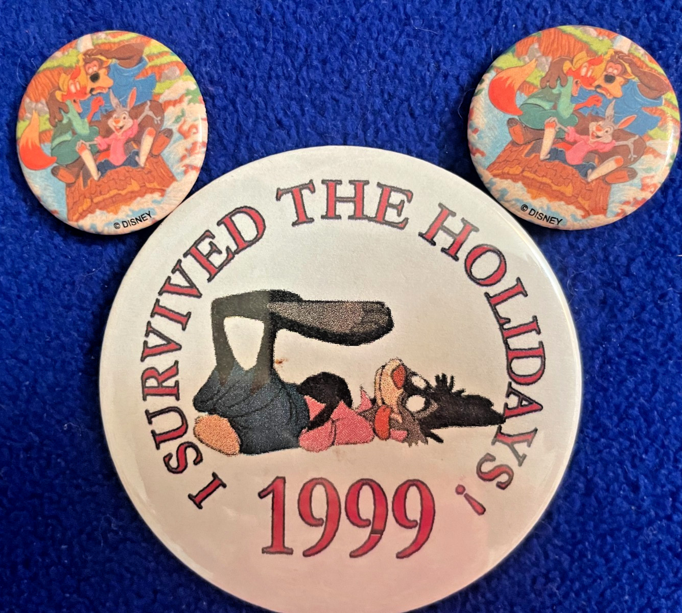Splash Mountain 3 Disney Buttons