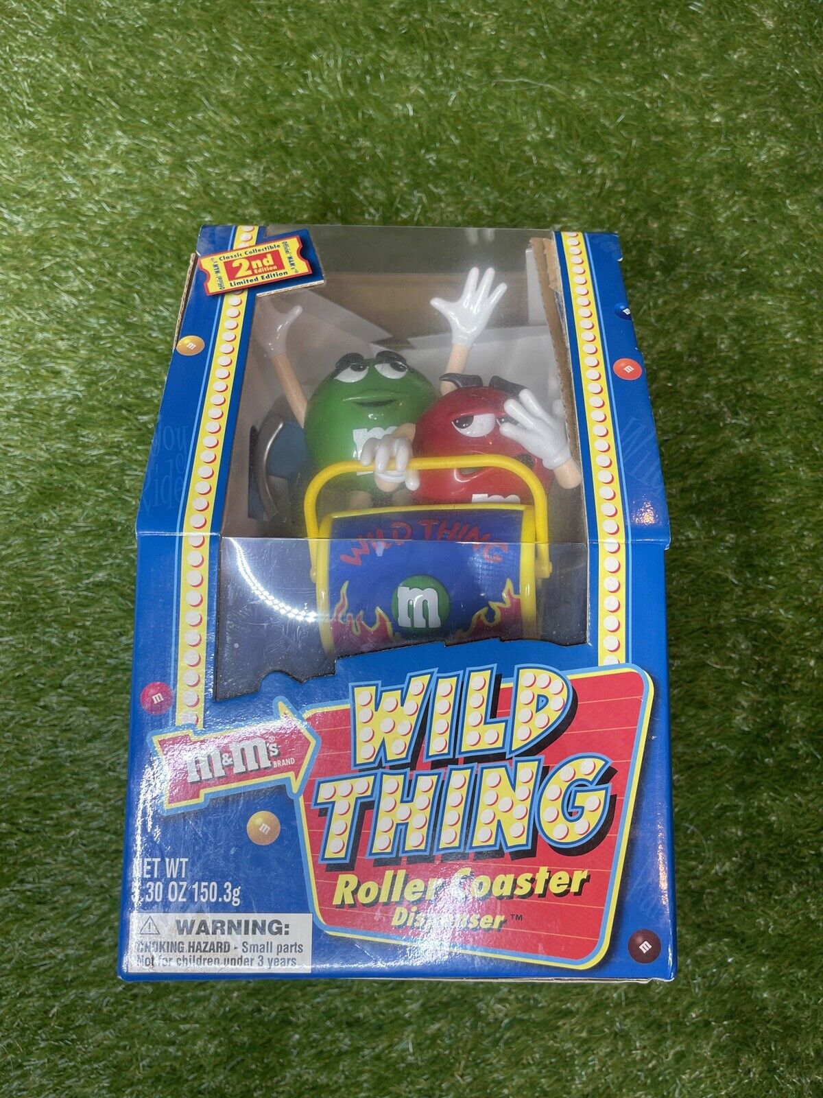 Vintage M&Ms Wild Thing Roller Coaster Dispenser 2nd Edition ...