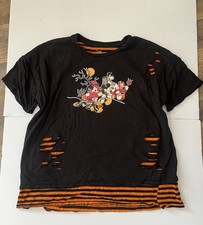 Disney Halloween Mickey Mini Mouse Adult Tshirt Size 2x picture