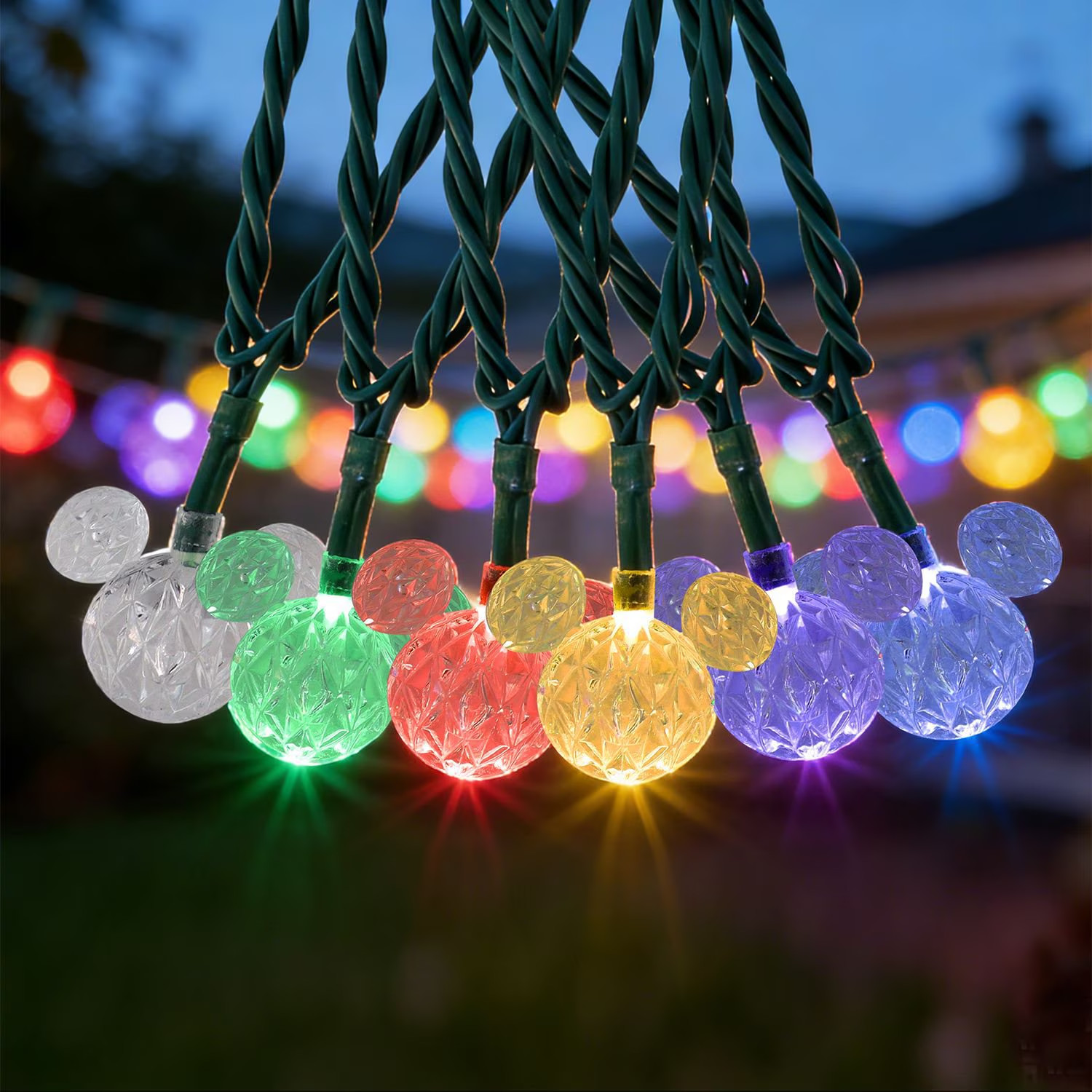 Disney Mickey LED Lights, 100 Count Disney Mickey LED Lights, 100 Count