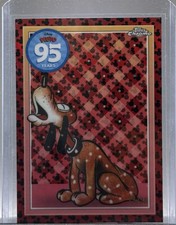 2025 Topps Chrome Disney Pluto 95th PL-3 Mickey Mouse Logo Refractor /28 picture