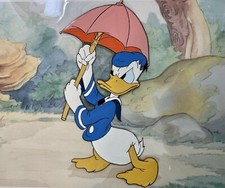 Donald Duck 1940 “Donald’s  Vacation “ Animation Cel picture
