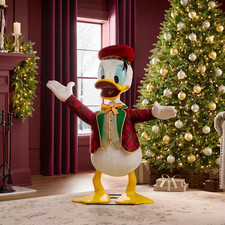 4 FT Animated Interactive Donald Duck Holiday Decoration picture