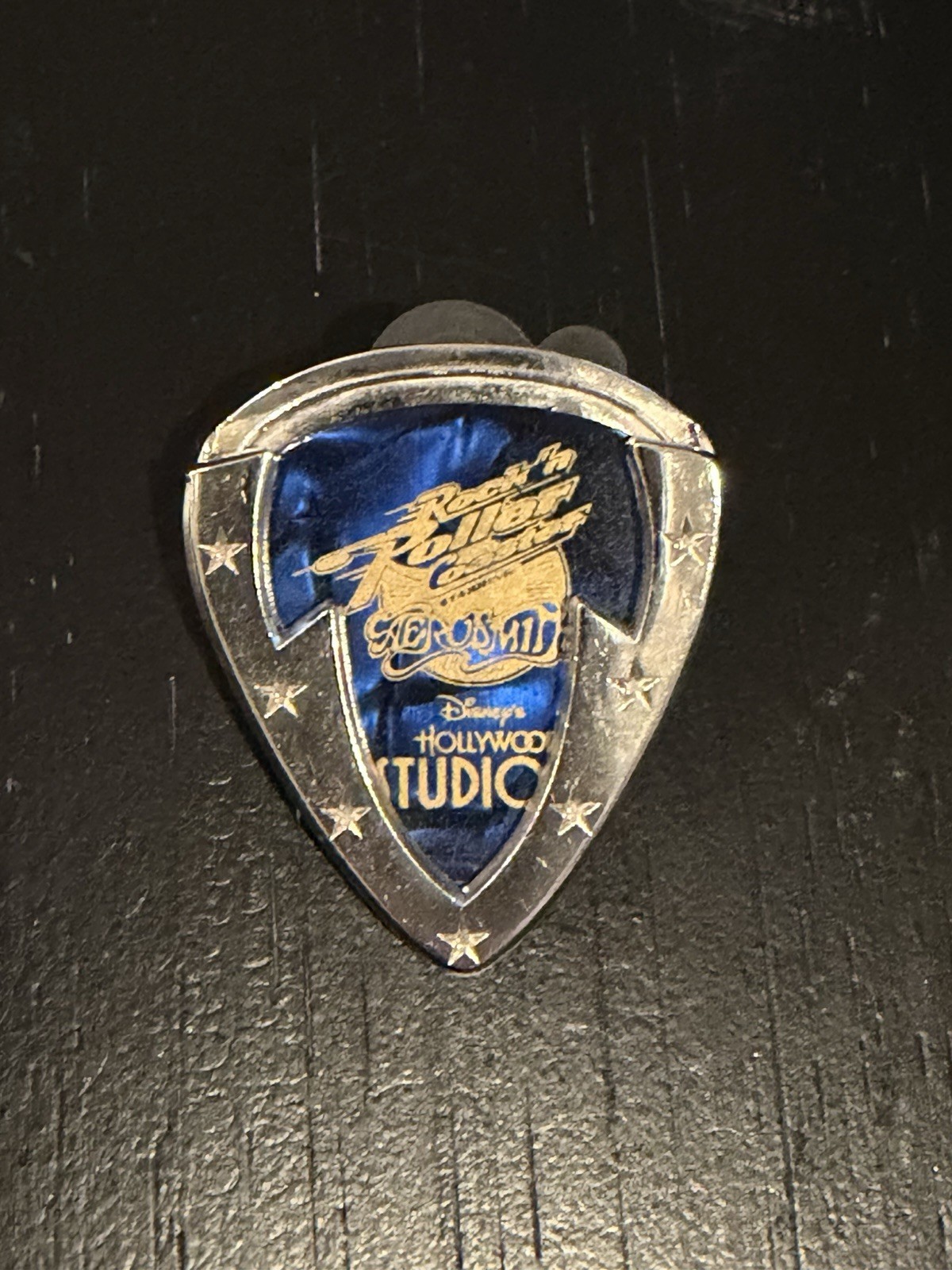 Disney Rock N Roller Coaster Guitar Pick Trading Pin Aerosmith Hollywood Studios Disney Rock N Roller Coaster Guitar Pick Trading Pin Aerosmith Hollywood Studios