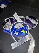 Disney Parks Mickey Mouse Main Attraction Space Mountain Ears Headband New 2022 picture