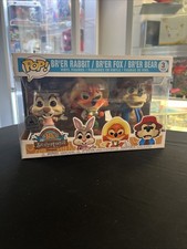 Funko Pop Splash Mountain Disney Parks Exclusive Br'er Rabbit/Fox/Bear 3-Pack picture