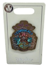 Disney Parks I Conquered Splash Mountain Attraction Pin Brer Rabbit Retired NWT picture