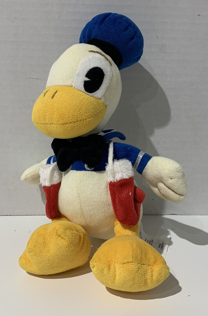 Donald Duck 8” Plush Stuffed Animal - Vintage Donald Duck - Disney - Pre-owned