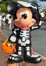 Disney Parks 2023 Halloween Mickey Mouse Skeleton GITD Light-Up Popcorn Bucket picture
