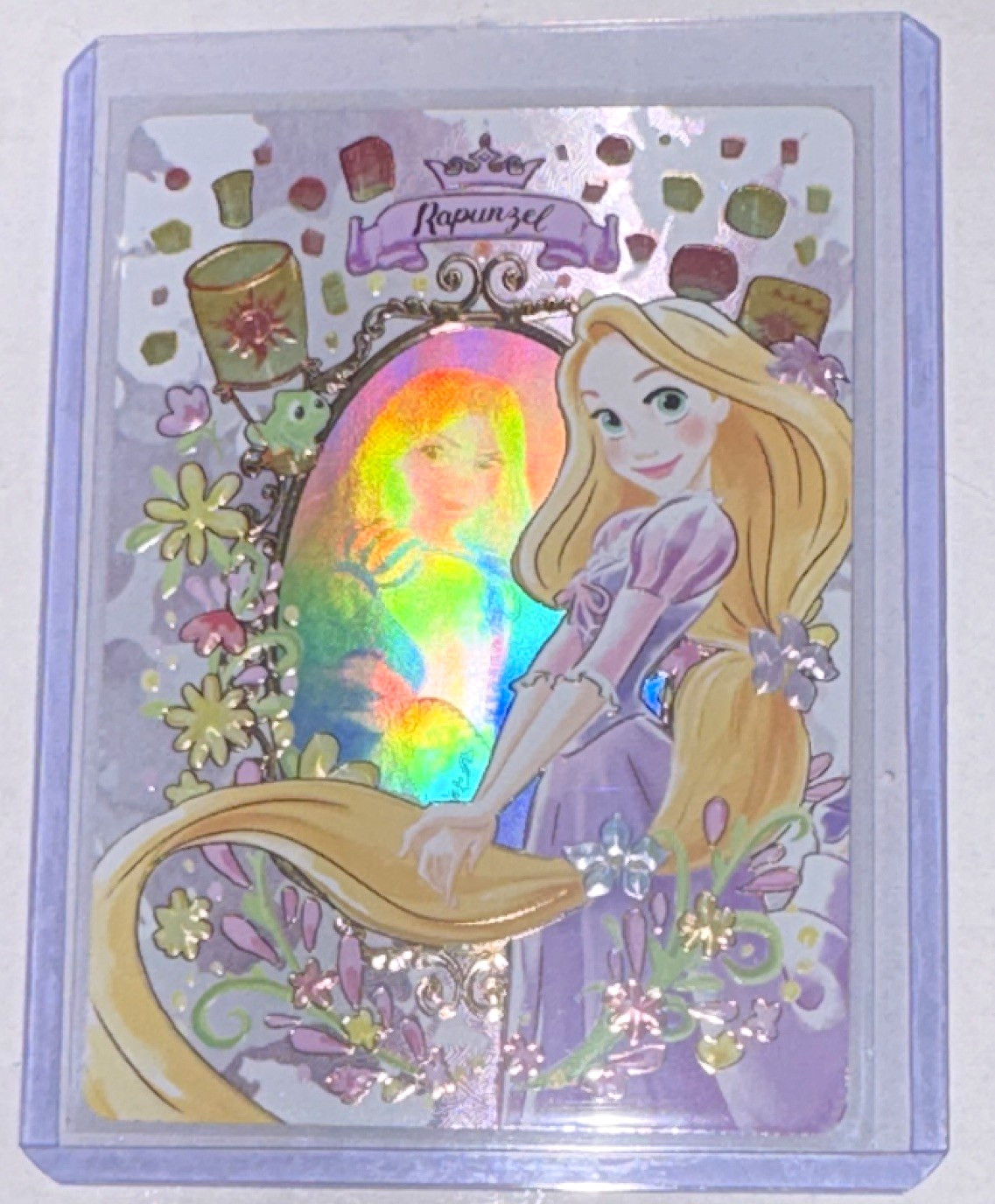 Disney Princess Shining Soul Rapunzel DISPRI-VIII-007 Magic Mirror Trading Card Disney Princess Shining Soul Rapunzel DISPRI-VIII-007 Magic Mirror Trading Card
